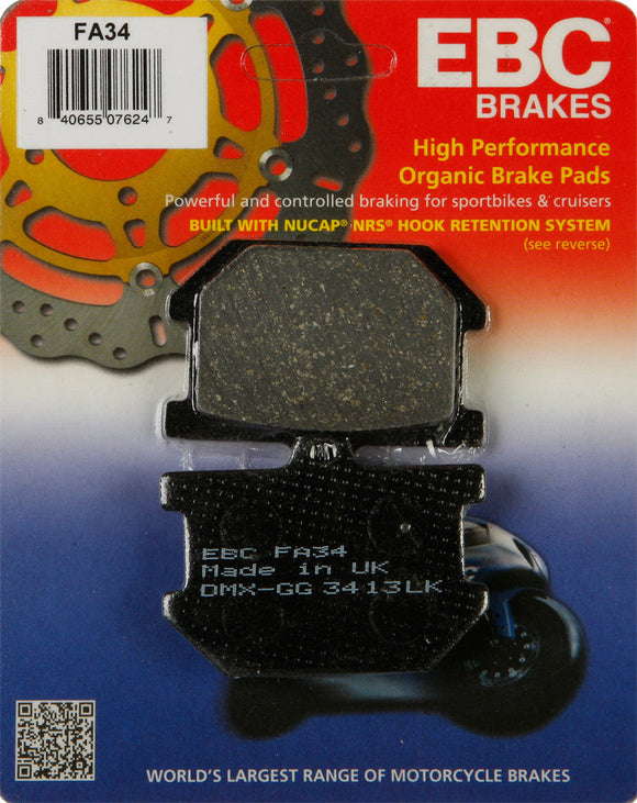 EBC Standard Brake Pads | FA34