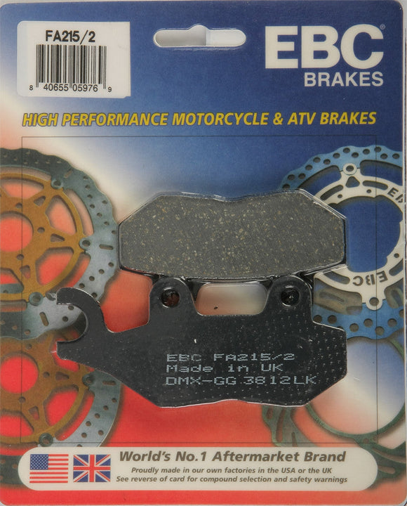 EBC Standard Brake Pads | FA215/2