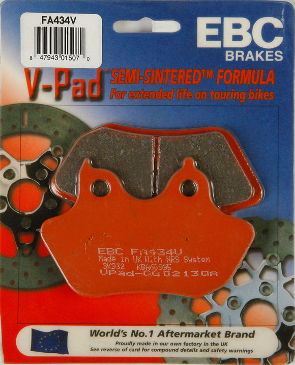 EBC Semi-Sintered Brake Pads | FA434V