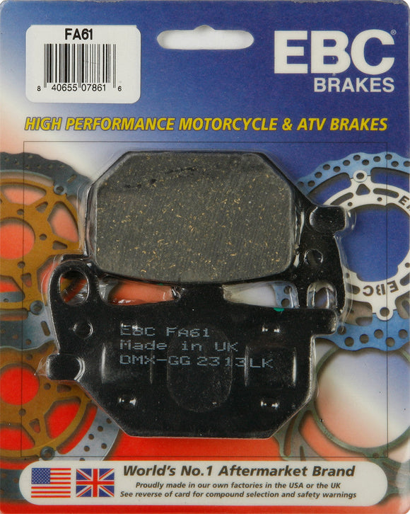 EBC Standard Brake Pads | FA61