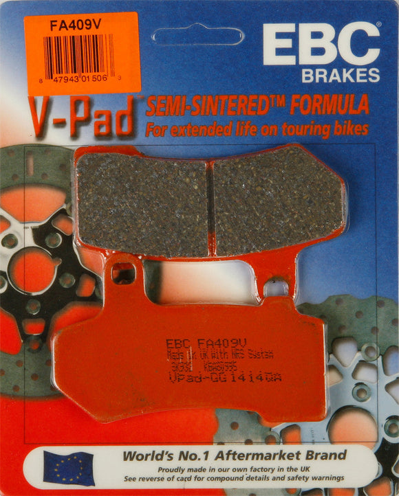 EBC Semi-Sintered Brake Pads | FA409V