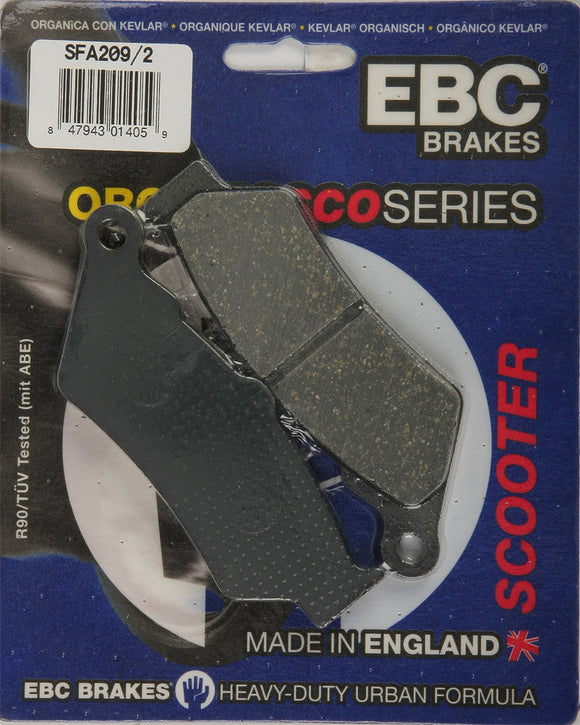 EBC Organic Brake Pads | SFA209/2