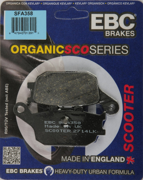 EBC Organic Brake Pads | SFA358