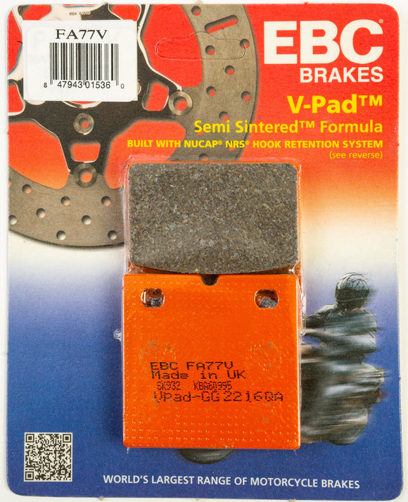 EBC Semi-Sintered Brake Pads | FA77V