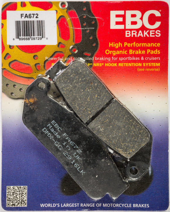 EBC Standard Brake Pads | FA672