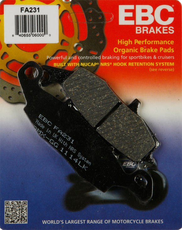 EBC Standard Brake Pads | FA231