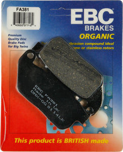 EBC Standard Brake Pads | FA381