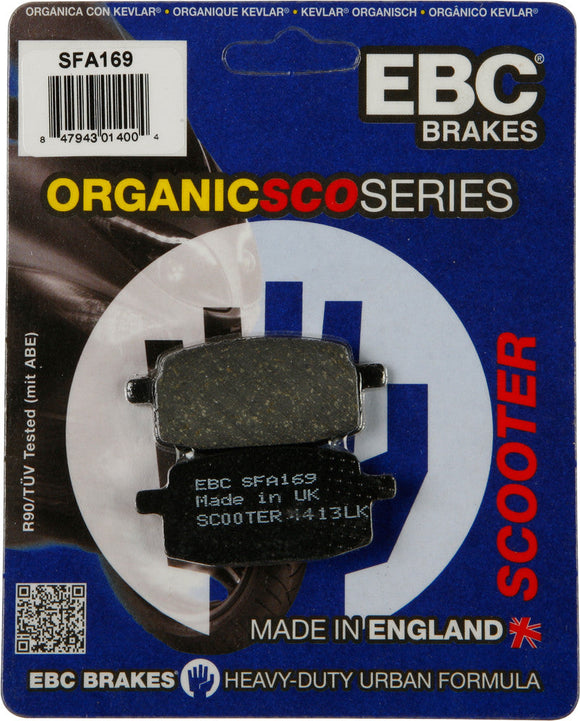 EBC Organic Brake Pads | SFA169