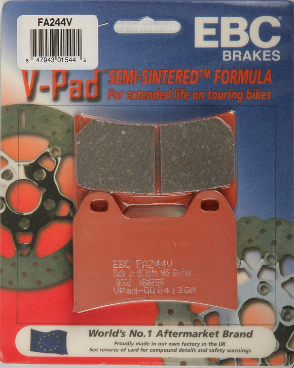 EBC Semi-Sintered Brake Pads | FA244V